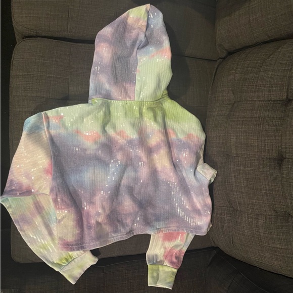 Tie-dye sequin hoodie - Picture 4 of 4